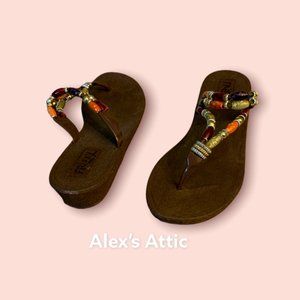 Frisky size 8 sandles pre-owned